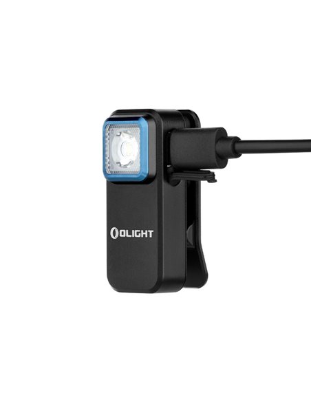 Linterna LED de clip OCLIP 300Lm USB-C y 70m alcance batería recargable 280mAh 3.7V IPX5