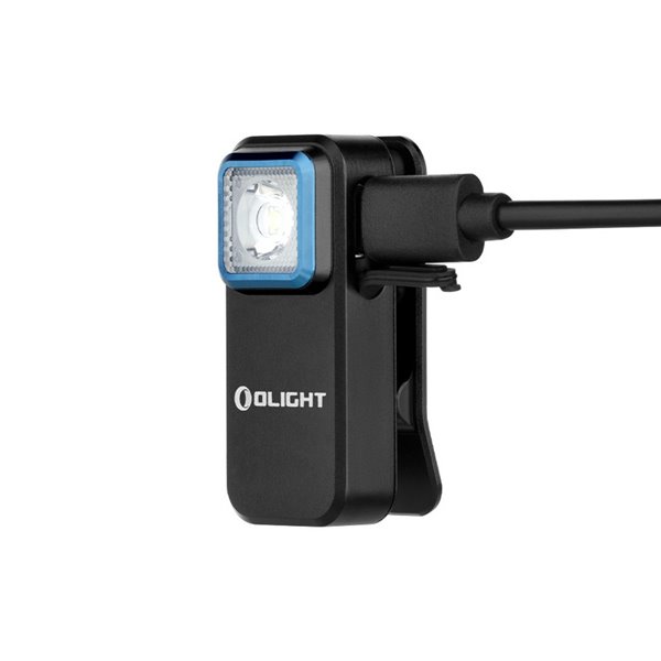 Linterna LED de clip OCLIP 300Lm USB-C y 70m alcance batería recargable 280mAh 3.7V IPX5