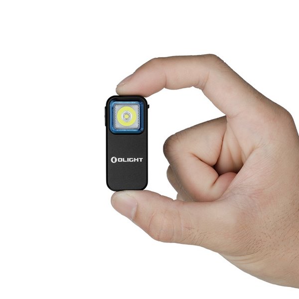 Lanterna LED OCLIP USB-C de 300 lm com alcance de 70 m, bateria recarregável de 280 mAh e 3,7 V, IPX5