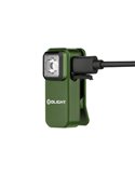Linterna LED de clip OCLIP 300Lm USB-C y 70m alcance batería recargable 280mAh 3.7V IPX5