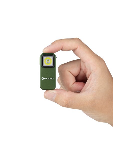 Linterna LED de clip OCLIP 300Lm USB-C y 70m alcance batería recargable 280mAh 3.7V IPX5