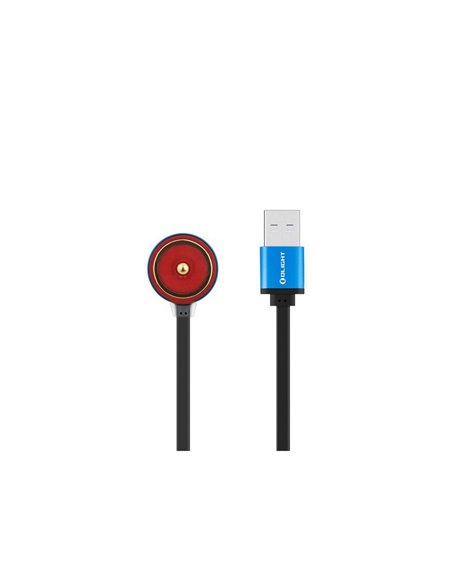 Lanterna portátil LED PERUN ângulo reto 2000Lm 3500mAh bateria 18650 IPX8