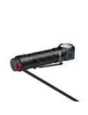 Linterna ligera de mano LED PERUN 3 ANGULO RECTO 3000Lm y 160m alcance, batería 21700 de 4000mAh IP68