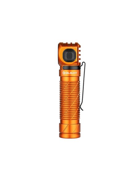 Lampe torche portable PERUN 3 LED à angle droit, portée de 3 000 lm et 160 m, batterie 21700 4 000 mAh, IP68