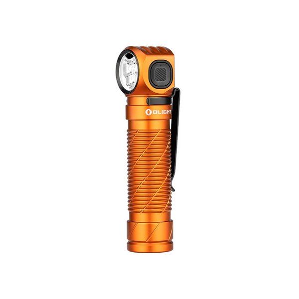 Lampe torche portable PERUN 3 LED à angle droit, portée de 3 000 lm et 160 m, batterie 21700 4 000 mAh, IP68