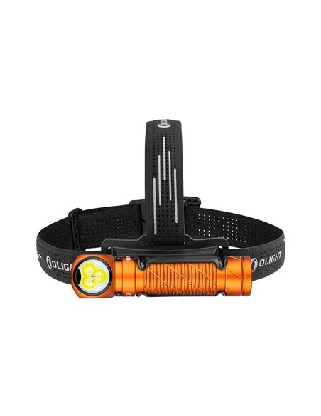 Linterna ligera de mano LED PERUN 3 ANGULO RECTO 3000Lm y 160m alcance, batería 21700 de 4000mAh IP68