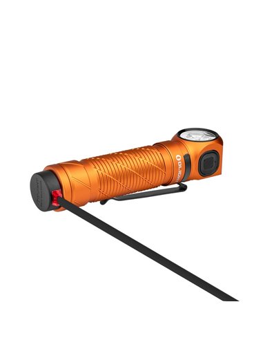 Linterna ligera de mano LED PERUN 3 ANGULO RECTO 3000Lm y 160m alcance, batería 21700 de 4000mAh IP68