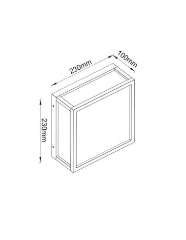 Plafón exterior 2 Luces UTAH 2 Luces...