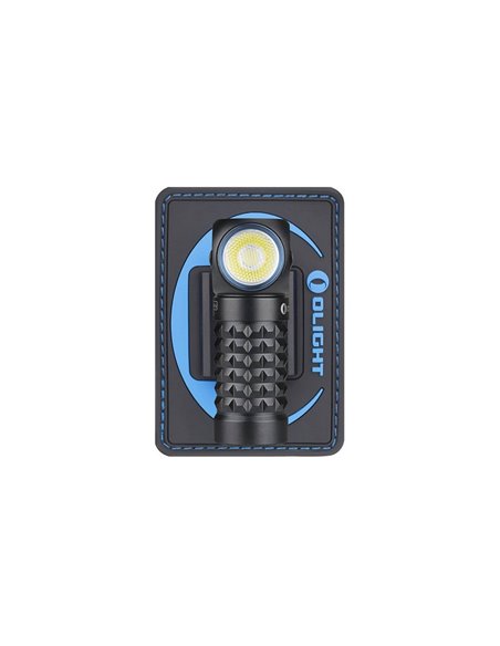 Linterna LED compacta de mano PERUN MINI ANGULO RECTO 1000Lm y 100m alcance batería 550 mAh 3.7V IPX8
