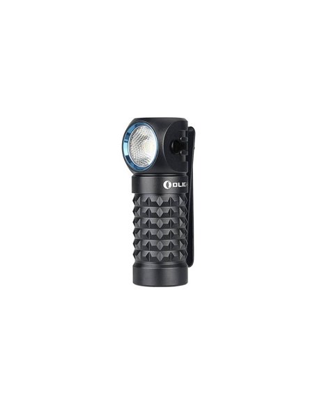 Linterna LED compacta de mano PERUN MINI ANGULO RECTO 1000Lm y 100m alcance batería 550 mAh 3.7V IPX8
