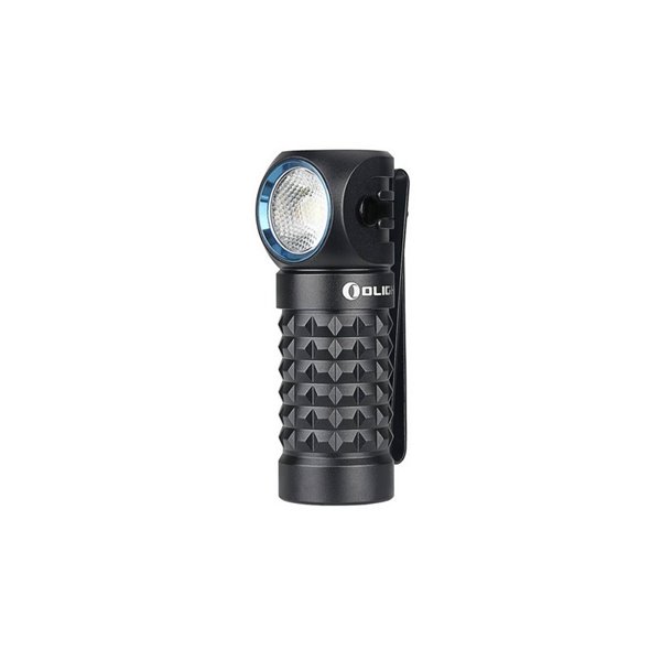 Linterna LED compacta de mano PERUN MINI ANGULO RECTO 1000Lm y 100m alcance batería 550 mAh 3.7V IPX8