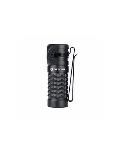Linterna LED compacta de mano PERUN MINI ANGULO RECTO 1000Lm y 100m alcance batería 550 mAh 3.7V IPX8