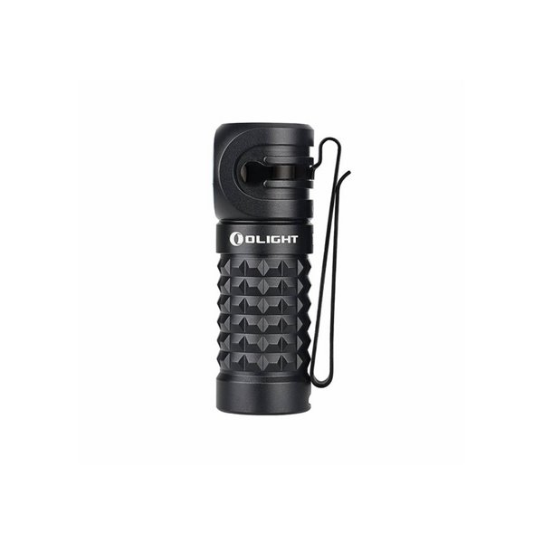 Linterna LED compacta de mano PERUN MINI ANGULO RECTO 1000Lm y 100m alcance batería 550 mAh 3.7V IPX8