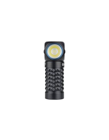 Linterna LED compacta de mano PERUN MINI ANGULO RECTO 1000Lm y 100m alcance batería 550 mAh 3.7V IPX8