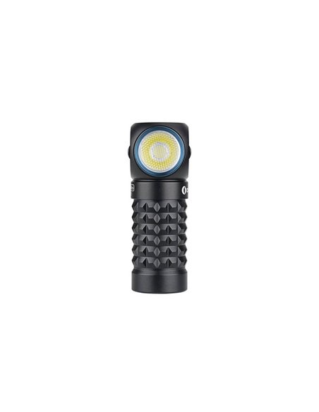Linterna LED compacta de mano PERUN MINI ANGULO RECTO 1000Lm y 100m alcance batería 550 mAh 3.7V IPX8