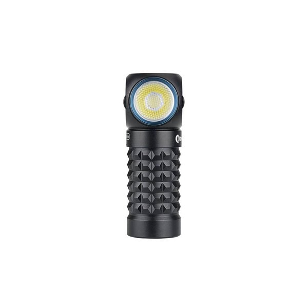 Linterna LED compacta de mano PERUN MINI ANGULO RECTO 1000Lm y 100m alcance batería 550 mAh 3.7V IPX8
