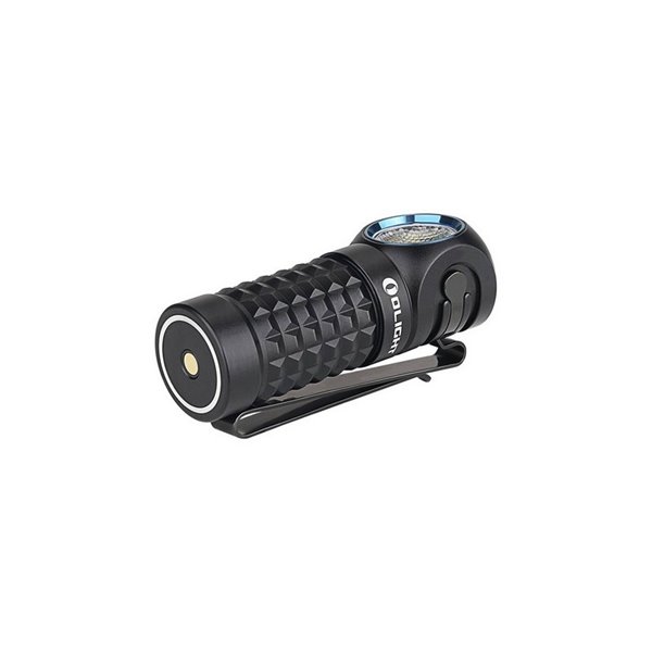 Linterna LED compacta de mano PERUN MINI ANGULO RECTO 1000Lm y 100m alcance batería 550 mAh 3.7V IPX8