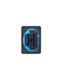Linterna LED compacta de mano PERUN MINI ANGULO RECTO 1000Lm y 100m alcance batería 550 mAh 3.7V IPX8