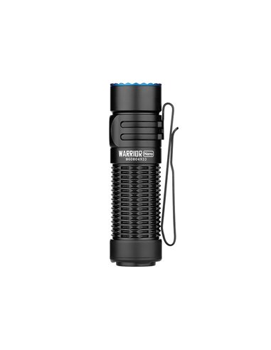 Lampe torche légère Warrior Nano 1200 lm, portée de 135 m, batterie rechargeable 18350 1100 mAh 3,6 V, IPX8