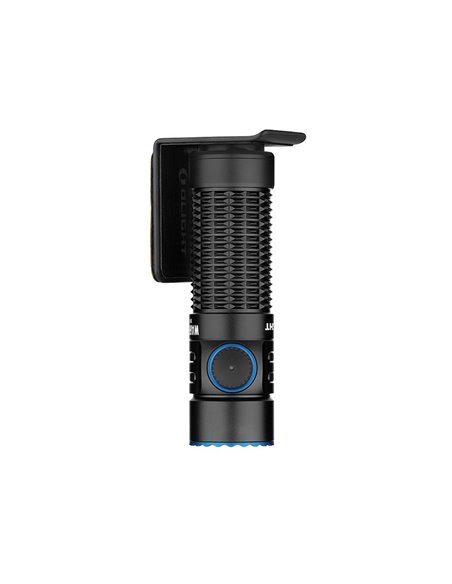 Lampe torche légère Warrior Nano 1200 lm, portée de 135 m, batterie rechargeable 18350 1100 mAh 3,6 V, IPX8