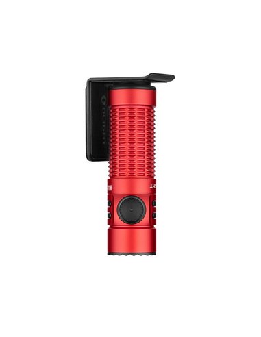 Lanterna portátil leve Warrior Nano 1200Lm com alcance de 135m, bateria recarregável 1100mAh 3,6V 18350, IPX8