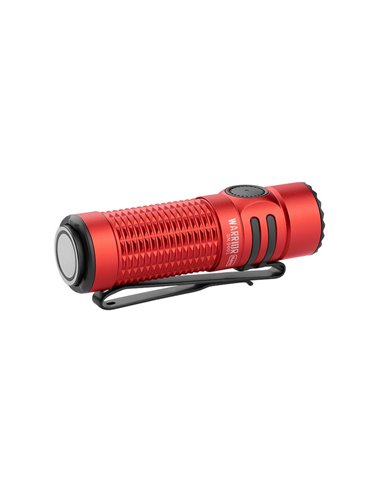 Lanterna portátil leve Warrior Nano 1200Lm com alcance de 135m, bateria recarregável 1100mAh 3,6V 18350, IPX8