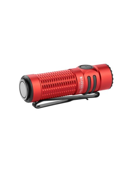 Linterna de mano ligera WARRIOR NANO 1200Lm 135m alcance Batería recargable 1100 mAh 3.6V 18350 IPX8