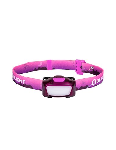 Linterna frontal H5 LITE ROSA 45Lm 2 Baterías alcalinas AAA IPX2