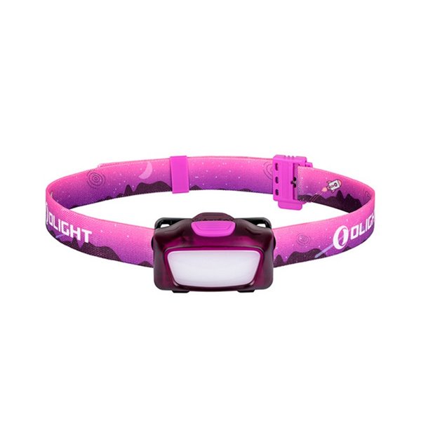 Lanterna de Cabeça H5 LITE ROSA 45Lm 2 Pilhas Alcalinas AAA IPX2