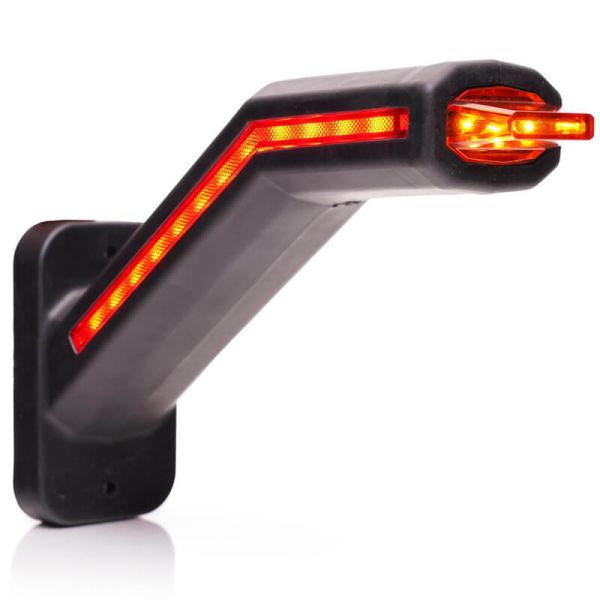 Buzina de LED com LED saliente com...