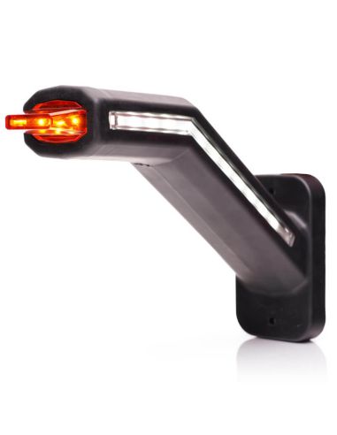 Buzina de LED com LED saliente com logotipo Wsa W269.1.1 Âmbar - Branco - Vermelho 12V 24V A R1 SM1