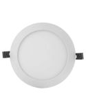 Downlight LED Ultra Slim Blanco Ø225mm 22W 3000K - 4000K – Altura 2,3 cm | Corte Ø205mm Empotrable