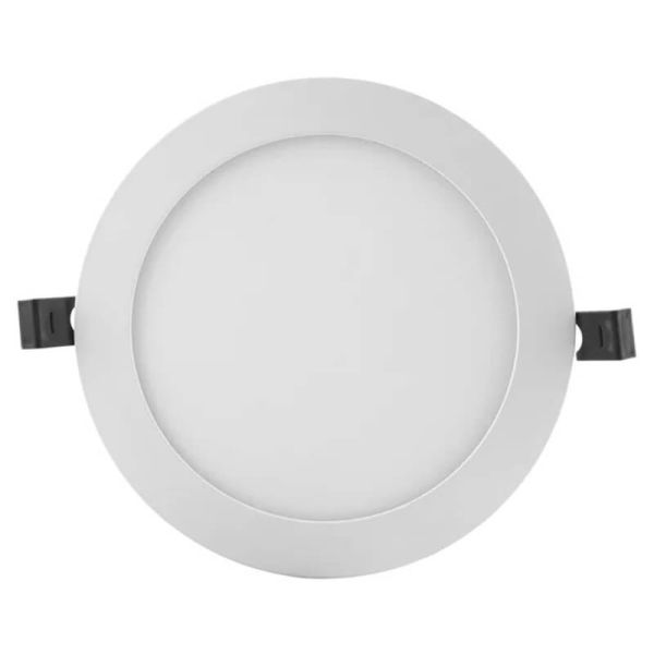 Downlight LED Ultra Slim Blanco Ø225mm 22W 3000K - 4000K – Altura 2,3 cm | Corte Ø205mm Empotrable