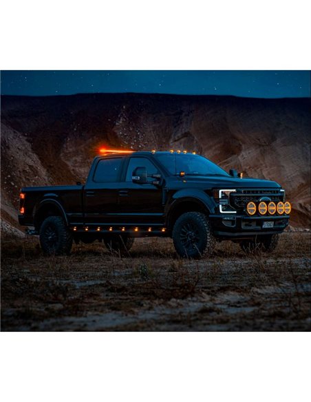 Faro LED Largo Alcance Strands SIBERIA NRS Night Ranger 9″ Spot ,13.377Lm, 900m 12/24V 34 puntos de luz, uso Off Road