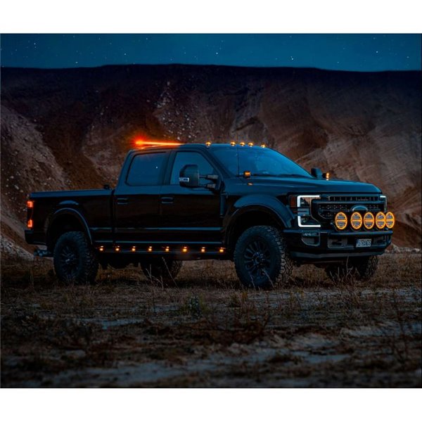 Farol de LED de longo alcance Strands SIBERIA NRS Night Ranger de 9″, 13.377 lm, 900 m, 12/24 V, 34 pontos de luz, uso off-road
