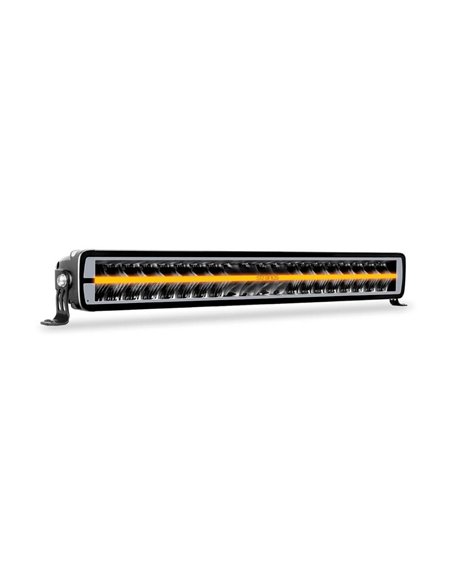 Barra LED calefactable SIBERIA DRH 22" 91W, 6316Lm, 450m, luz posición blanca/ámbar, ECE R7, R112, R10