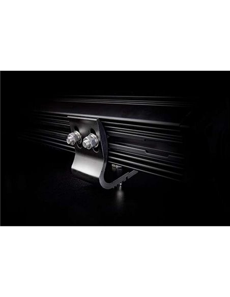 Barra de LED aquecida SIBERIA DRH 22" 91W, 6316Lm, 450m, luz de posição branca/âmbar, ECE R7, R112, R10