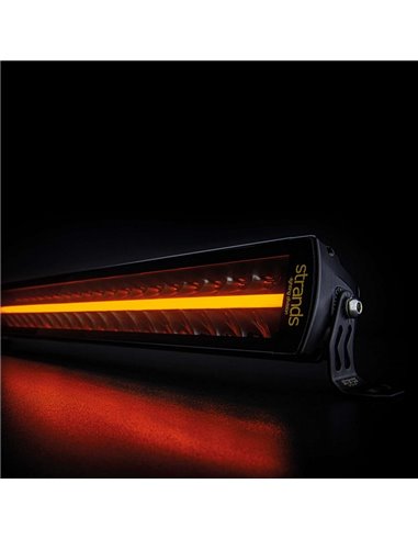 Barra de LED SIBERIA OUTLAW 22" 269W, 13007Lm, 1220m, luz de posição branca/âmbar, ECE R112, R7, R6, R10 Off Road