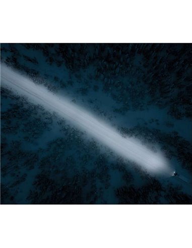 Barre LED SIBERIA OUTLAW 32" 409W, 14270Lm, 1466m, feu de position blanc/ambre, ECE R112, R7, R10 Off Road