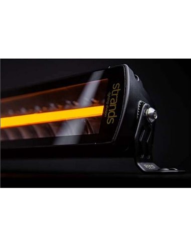 Barre LED SIBERIA OUTLAW 32" 409W, 14270Lm, 1466m, feu de position blanc/ambre, ECE R112, R7, R10 Off Road