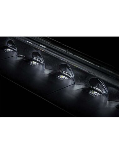 Barra LED SIBERIA OUTLAW 32" 409W, 14270Lm, 1466m, luz posición blanca/ámbar, ECE R112, R7, R10 Off Road