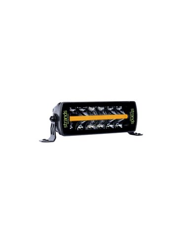 Barra de LED SIBERIA OUTLAW UDX 8" 66W, 5758Lm, 464m, luz de posição branca/âmbar, ECE R148, R149, R10