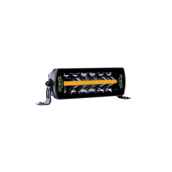 Barra LED SIBERIA OUTLAW UDX 8" 66W, 5758Lm, 464m, luz posición blanca/ámbar, ECE R148, R149, R10