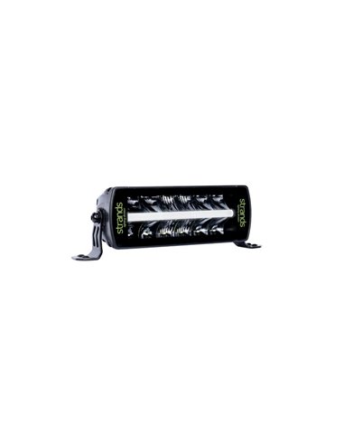 Barra LED SIBERIA OUTLAW UDX 8" 66W, 5758Lm, 464m, luz posición blanca/ámbar, ECE R148, R149, R10