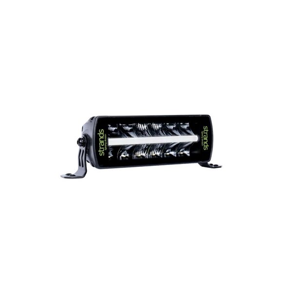 Barra LED SIBERIA OUTLAW UDX 8" 66W, 5758Lm, 464m, luz posición blanca/ámbar, ECE R148, R149, R10