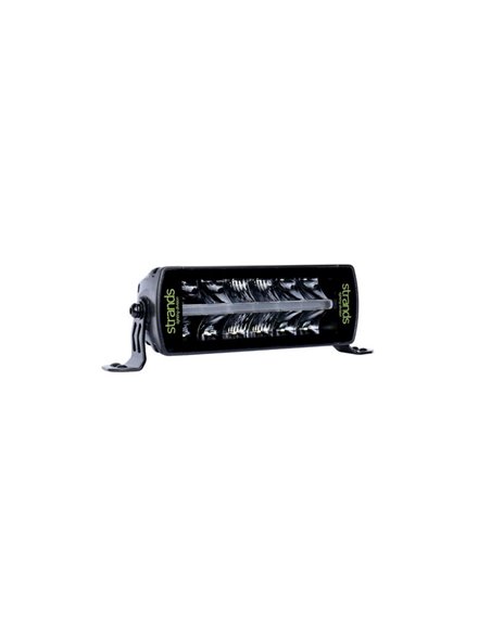 Barra LED SIBERIA OUTLAW UDX 8" 66W, 5758Lm, 464m, luz posición blanca/ámbar, ECE R148, R149, R10