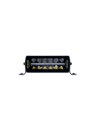 Barra LED SIBERIA OUTLAW UDX 8" 66W, 5758Lm, 464m, luz posición blanca/ámbar, ECE R148, R149, R10