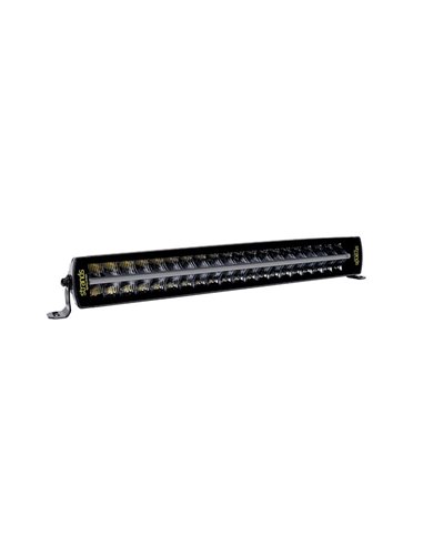 Barra LED SIBERIA OUTLAW UDX 22" 215W, 22900Lm, 470m, luz posición blanca/ámbar, ECE R148, R149, R10