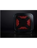 Faro de trabajo LED 38W STRANDS DARK KNIGHT FORTEX, 3200Lm, luz posición roja, ECE R10 Off Road