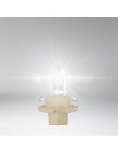 Lámpara Auxiliar OSRAM 2452MFX6 BX8.4d-12.5 12V 1W – Base Beige | Recambio OEM